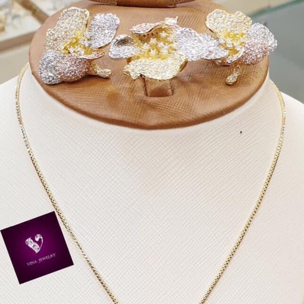 Necklace set 3 pieces 3 Colors
